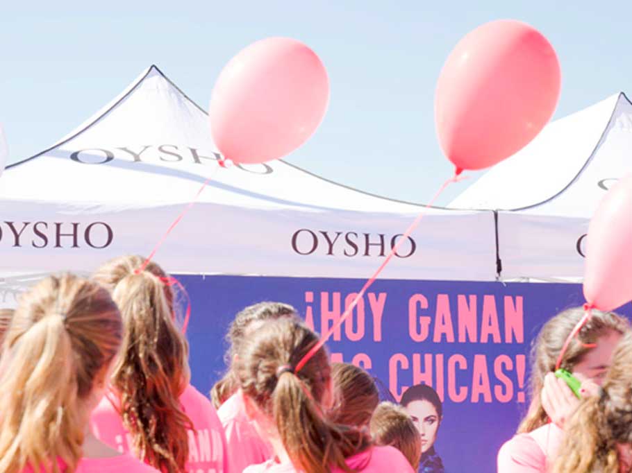 Carrera de la mujer en Madrid con Oysho